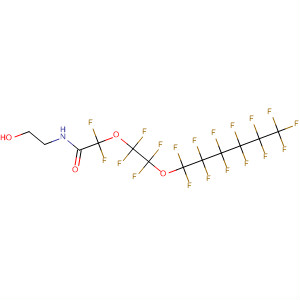 141483-22-9  Acetamide,2,2-difluoro-N-(2-hydroxyethyl)-2-[1,1,2,2-tetrafluoro-2-[(tridecafluorohexyl)oxy]ethoxy]-