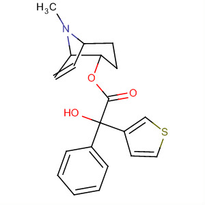 141519-52-0  3-Thiopheneacetic acid, a-hydroxy-a-phenyl-,8-methyl-8-azabicyclo[3.2.1]oct-6-en-2-yl ester