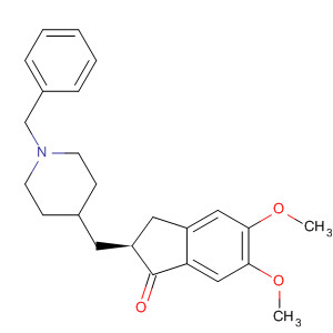 142057-80-5  1H-Inden-1-one,2,3-dihydro-5,6-dimethoxy-2-[[1-(phenylmethyl)-4-piperidinyl]methyl]-,(2S)-