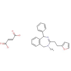 142151-07-3  1H-2,4-Benzodiazepine,3-[2-(2-furanyl)ethyl]-4,5-dihydro-4-methyl-1-phenyl-, (E)-2-butenedioate(1:1)