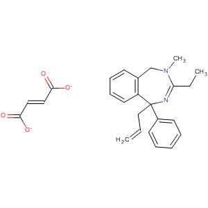 142152-10-1  1H-2,4-Benzodiazepine,3-ethyl-4,5-dihydro-4-methyl-1-phenyl-1-(2-propenyl)-,(E)-2-butenedioate (1:1)