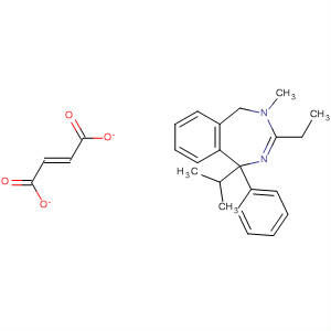 142152-12-3  1H-2,4-Benzodiazepine,3-ethyl-4,5-dihydro-4-methyl-1-(1-methylethyl)-1-phenyl-,(E)-2-butenedioate (1:1)