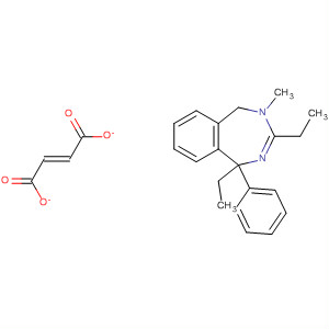 142152-14-5  1H-2,4-Benzodiazepine, 1,3-diethyl-4,5-dihydro-4-methyl-1-phenyl-,(E)-2-butenedioate (1:1)
