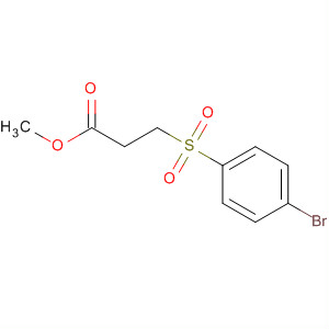 14223-24-6  Propanoic acid, 3-[(4-bromophenyl)sulfonyl]-, methyl ester
