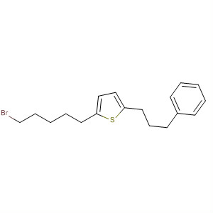 142259-97-0  Tiofén, 2-(5-brómpentil)-5-(3-fenilpropil)-