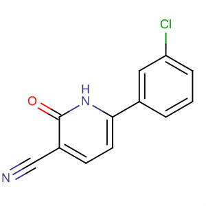 142499-65-8  3-Pyridinecarbonitrile, 6-(3-chlorophenyl)-1,2-dihydro-2-oxo- 142499-65-8  3-Pyridinecarbonitrile, 6-(3-chlorophenyl)-1,2-dihydro-2-oxo-