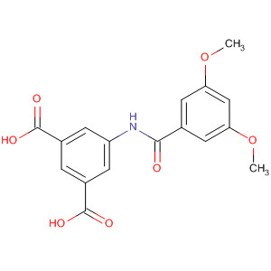 143330-11-4  1,3-Benzenedicarboxylic acid, 5-[(3,5-dimethoxybenzoyl)amino]-