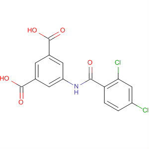 143330-15-8  1,3-Benzenedicarboxylic acid, 5-[(2,4-dichlorobenzoyl)amino]-
