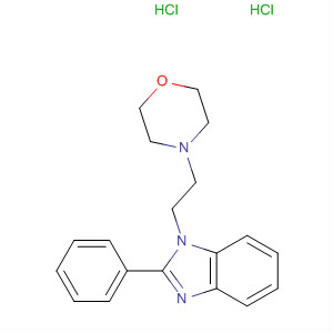 14339-10-7  1H-Benzimidazole, 1-[2-(4-morpholinyl)ethyl]-2-phenyl-, dihydrochloride