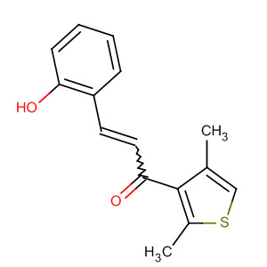 140455-31-8  2-Propen-1-one, 1-(2,4-dimethyl-3-thienyl)-3-(2-hydroxyphenyl)-