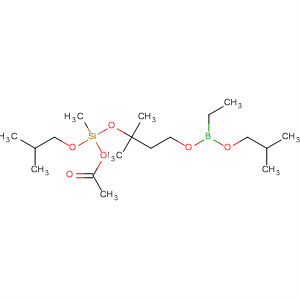 140458-91-9  Boronic acid, ethyl-,3-[[(acetyloxy)methyl(2-methylpropoxy)silyl]oxy]-3-methylbutyl2-methylpropyl ester
