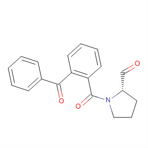 140486-05-1  2-Pyrrolidinecarboxaldehyde, 1-(2-benzoylbenzoyl)-, (S)-