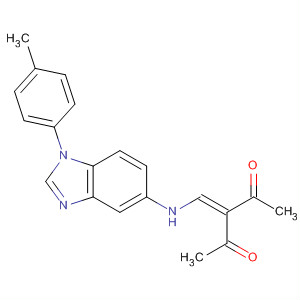 140665-72-1  2,4-Pentanedione,3-[[[1-(4-methylphenyl)-1H-benzimidazol-5-yl]amino]methylene]-