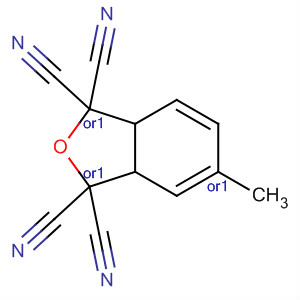 140668-82-2  1,1,3,3-Isobenzofurantetracarbonitrile, 3a,7a-dihydro-5-methyl-, cis-