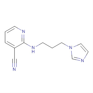 140692-30-4  3-Pyridinecarbonitrile, 2-[[3-(1H-imidazol-1-yl)propyl]amino]-