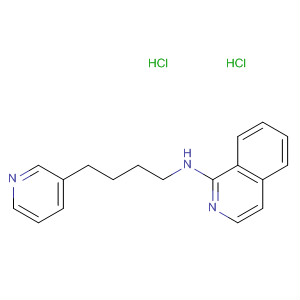 140692-81-5  1-Isoquinolinamine, N-[4-(3-pyridinyl)butyl]-, dihydrochloride
