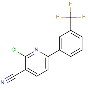 140692-92-8  3-Pyridinecarbonitrile, 2-chloro-6-[3-(trifluoromethyl)phenyl]-