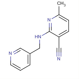 140693-06-7  3-Pyridinecarbonitrile, 6-methyl-2-[(3-pyridinylmethyl)amino]-