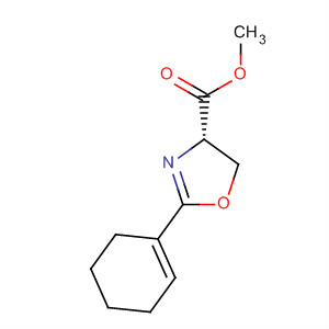 140706-18-9  4-Oxazolecarboxylic acid, 2-(1-cyclohexen-1-yl)-4,5-dihydro-, methylester, (S)-