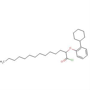 140838-56-8  Tetradecanoyl klorid, 2- (2-cykloheksylfenoksy)-