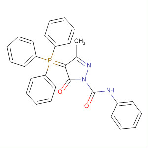 140848-00-6  1H-Pyrazole-1-carboxamide,4,5-dihydro-3-methyl-5-oxo-N-phenyl-4-(triphenylphosphoranylidene)-