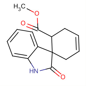 140866-60-0  Ácido espiro[4-ciclohexeno-1,3'-[3H]indol]-2-carboxílico,1',2'-dihidro-2'-oxo-, éster metílico, trans-
