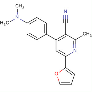 140885-67-2  3-Pyridinecarbonitrile,4-[4-(dimethylamino)phenyl]-6-(2-furanyl)-2-methyl-