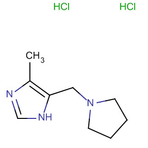 140895-48-3  1H-Imidazole, 4-methyl-5-(1-pyrrolidinylmethyl)-, dihydrochloride