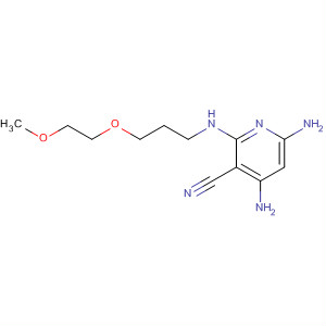 140908-80-1  3-Pyridinecarbonitrile,4,6-diamino-2-[[3-(2-methoxyethoxy)propyl]amino]-