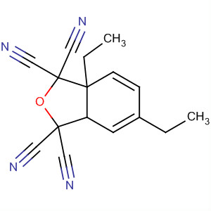 140918-50-9  1,1,3,3-Isobenzofurantetracarbonitrile, 3a,6-diethyl-3a,7a-dihydro-