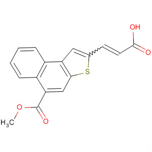 140933-91-1  Naphtho[2,1-b]thiophene-5-carboxylic acid, 2-(2-carboxyethenyl)-,5-methyl ester