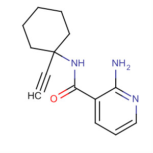 140934-36-7  3-Pyridinecarboxamide, 2-amino-N-(1-ethynylcyclohexyl)- 140934-36-7  3-Pyridinecarboxamide, 2-amino-N-(1-ethynylcyclohexyl)-
