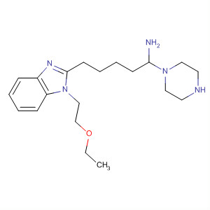 140945-47-7  1-Piperazinebutanamine,4-[[1-(2-ethoxyethyl)-1H-benzimidazol-2-yl]methyl]-