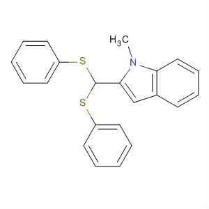 141018-71-5  1H-Indole, 2-[bis(phenylthio)methyl]-1-methyl-