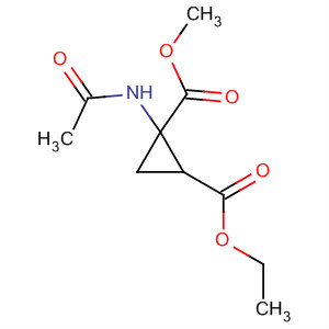 141034-94-8  1,2-Cyclopropanedicarboxylic acid, 1-(acetylamino)-, 2-ethyl 1-methylester, trans-