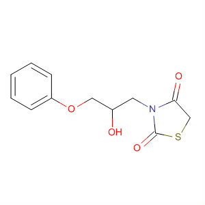 141037-40-3  2,4-Thiazolidinedione, 3-(2-hydroxy-3-phenoxypropyl)-