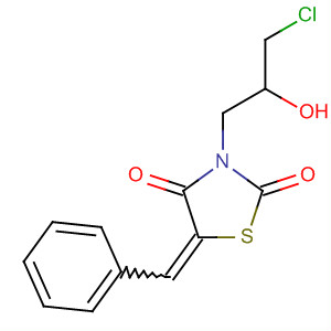141037-42-5  2,4-Thiazolidinedione,3-(3-chloro-2-hydroxypropyl)-5-(phenylmethylene)-