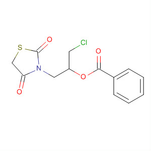 141037-43-6  2,4-Thiazolidinedione, 3-[2-(benzoyloxy)-3-chloropropyl]-