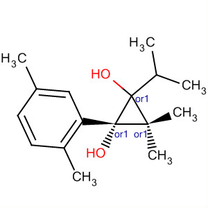 141038-36-0  1,2-Cyclopropanediol,1-(2,5-dimethylphenyl)-3,3-dimethyl-2-(1-methylethyl)-, trans-