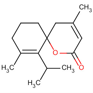 141074-07-9  1-Oxaspiro[5.5]undeca-3,7-dien-2-one, 4,8-dimethyl-7-(1-methylethyl)-