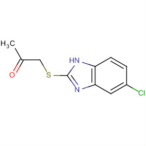 141075-25-4  2-Propanone, 1-[(5-chloro-1H-benzimidazol-2-yl)thio]-