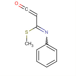 141075-43-6  2-Propenimidothioic acid, 3-oxo-N-phenyl-, methyl ester