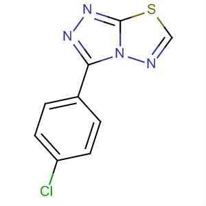 141075-90-3  1,2,4-Triazolo[3,4-b][1,3,4]thiadiazole, 3-(4-chlorophenyl)-