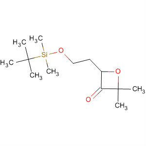 141081-38-1  3-Oxetanone,4-[2-[[(1,1-dimethylethyl)dimethylsilyl]oxy]ethyl]-2,2-dimethyl-