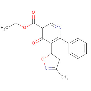 141104-29-2  3-Pyridinecarboxylic acid,1,4-dihydro-5-(3-methyl-5-isoxazolyl)-4-oxo-6-phenyl-, ethyl ester 141104-29-2  3-Pyridinecarboxylic acid,1,4-dihydro-5-(3-methyl-5-isoxazolyl)-4-oxo-6-phenyl-, ethyl ester