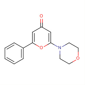141106-75-4  4H-Pyran-4-one, 2-(4-morpholinyl)-6-phenyl-