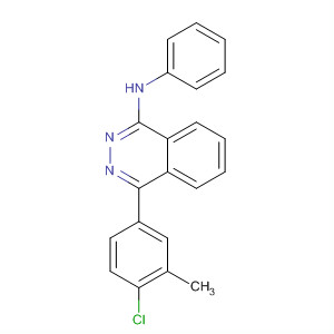 141123-40-2  1-Phthalazinamine, 4-(4-chloro-3-methylphenyl)-N-phenyl-