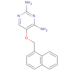 141124-61-0  2,4-Pyrimidinediamine, 5-(1-naphthalenylmethoxy)-