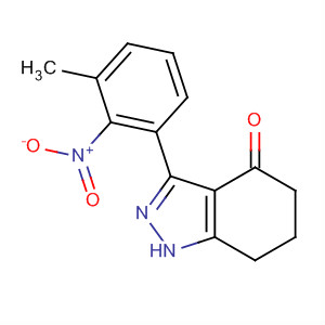 141125-69-1  4H-Indazol-4-one, 1,5,6,7-tetrahydro-3-(3-methyl-2-nitrophenyl)-