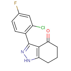 141125-70-4  4H-Indazol-4-one, 3-(2-chloro-4-fluorophenyl)-1,5,6,7-tetrahydro-